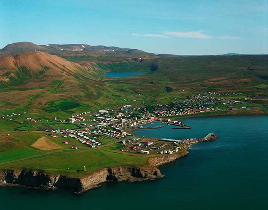 Husavik Iceland the whale watching town